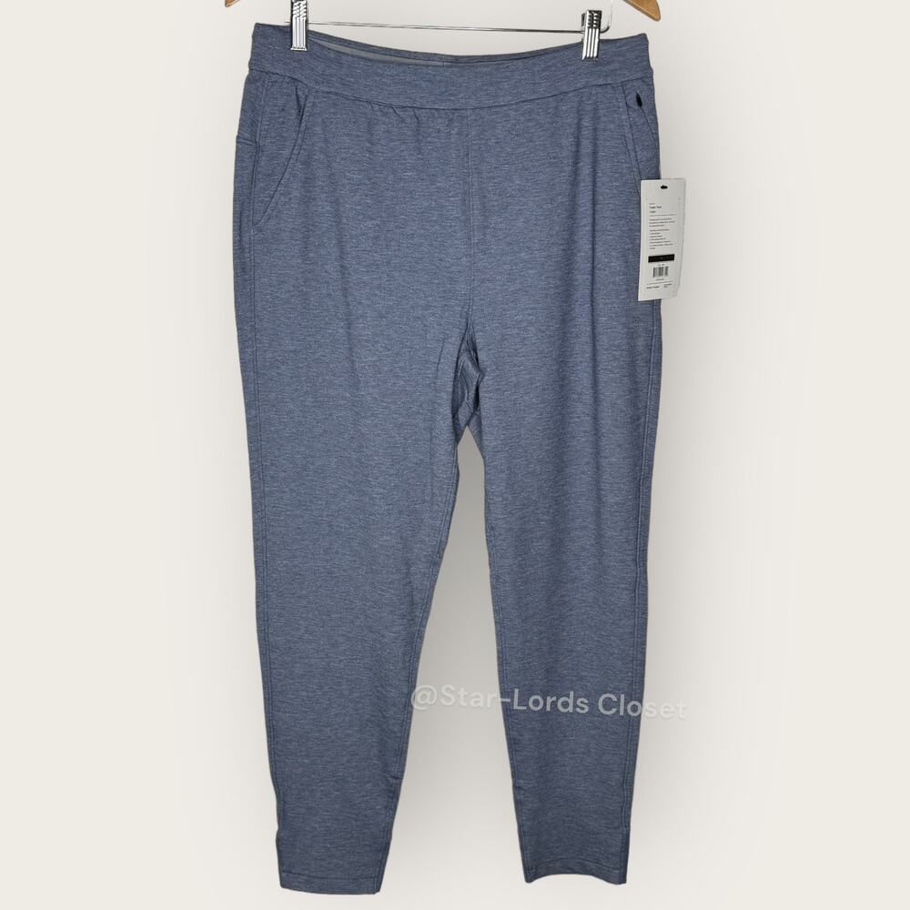 Ministry of Supply Fusion Terry Jogger | Large | Indigo Blue Wool TENCEL